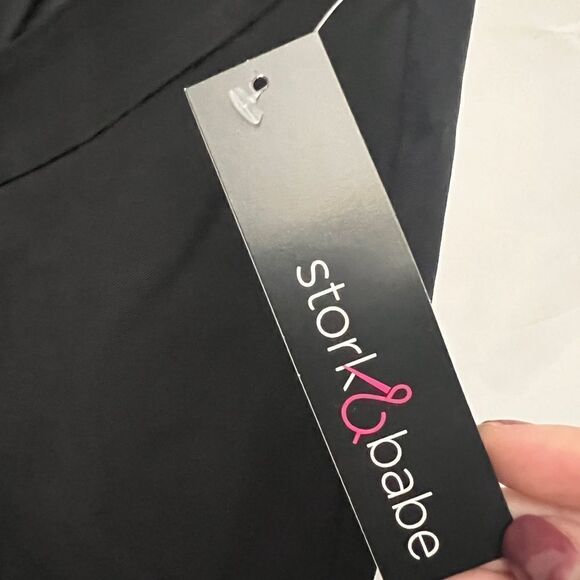 Stork & Babe Maternity Pants Black - Picture 6 of 8